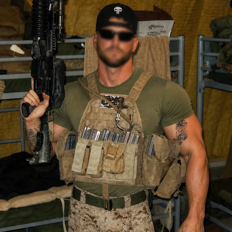 Justin C., US Marine Sgt. and combat veteran, founder of Cerberus Research Labs
